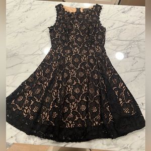 Sleeveless Lace Dress